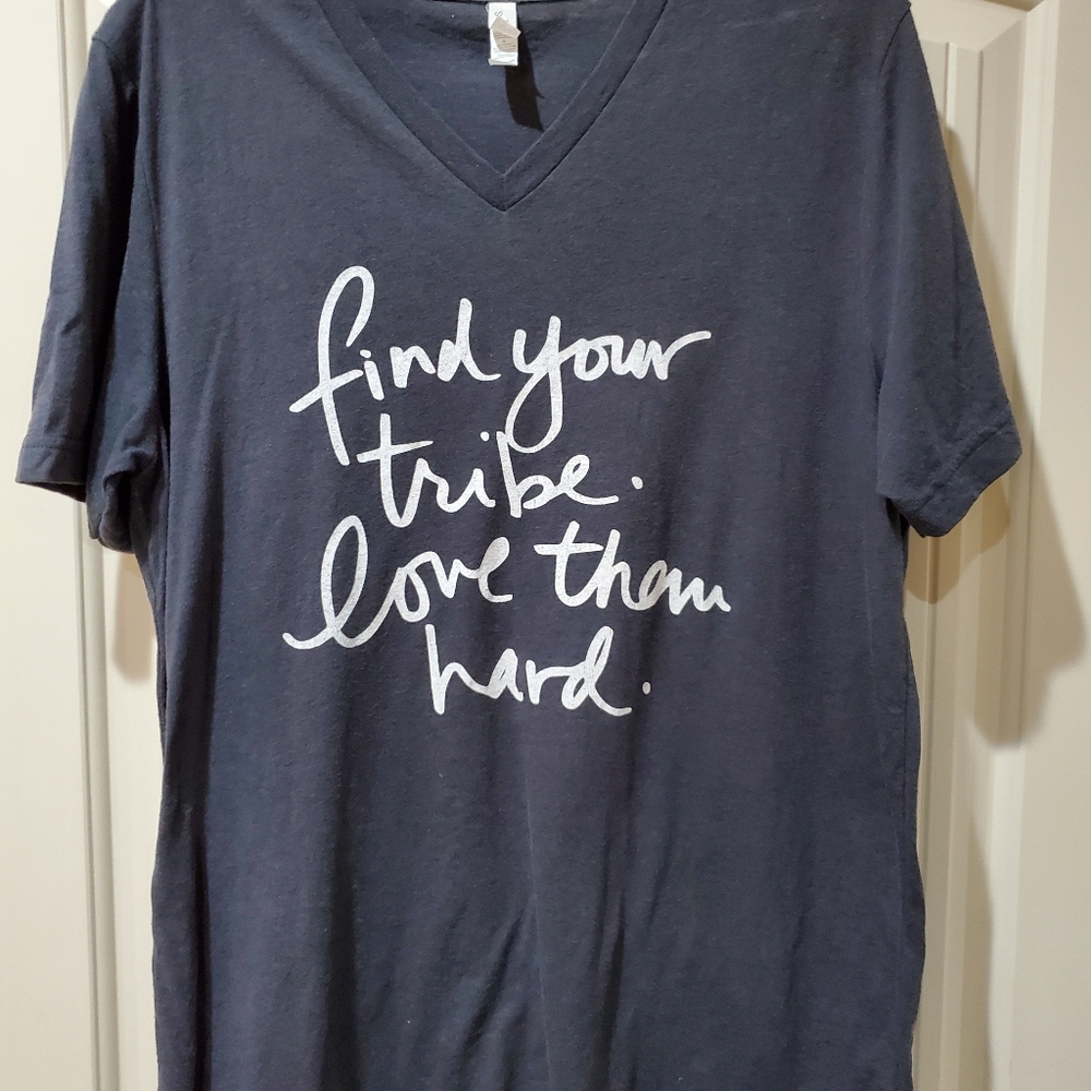 🎈2for$10🎈Bella Canvas v neck tee Tribe.